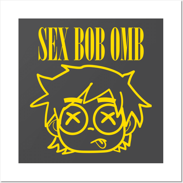 Sex Bob Omb Wall Art by sambukino